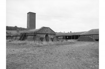 Tarrasfoot Tileworks
View of kiln and drying sheds, from WNW