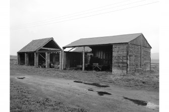 Cairne Fishing Lodge
View from SE showing S front and SE corner of N store