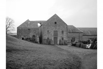 Baldinnies
View from NW showing NW front of E buildings