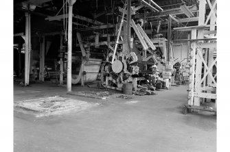 Ashfield Print Works, interior
View showing printing machines