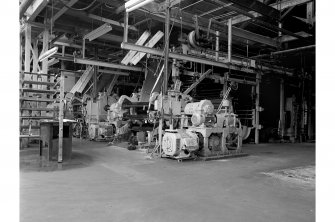 Ashfield Print Works, interior
View showing printing machines