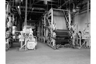 Ashfield Print Works, interior
View showing printing machines