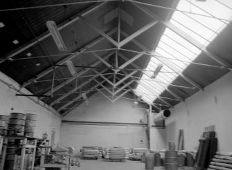 Ashfield Print Works, interior
View showing roof detail