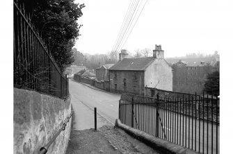 New Lanark, Robert Owen's House
View down path from NW