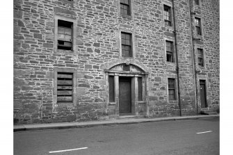 New Lanark, New Buildings
View of main entrance, from S