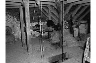 Millmannoch, Mill, interior
View of sack hoist