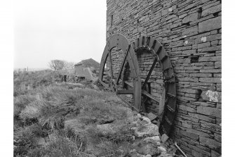 Conyar, Russland Road, Mill of Harray
View from WNW showing waterwheel