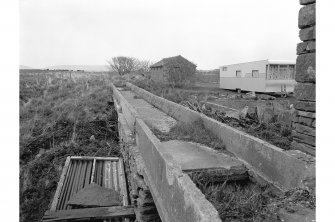 Conyar, Russland Road, Mill of Harray
View from WNW showing top and NNE front of lade