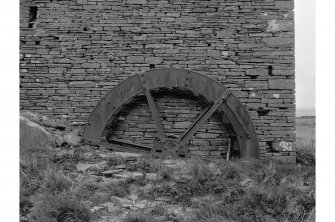 Conyar, Russland Road, Mill of Harray
View from NNE showing waterwheel