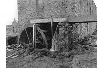 Birsay, Boardhouse Mills
View from W showing waterwheel on New Barony Corn Mill