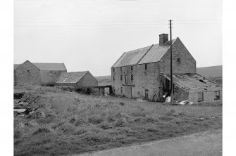 Birsay, Boardhouse Mills
General view from SE showing Old Barony Corn Mill, Boardhouse Threshing Mill and New Barony Corn Mill