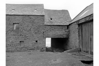 Mill of Skaill
View from SE showing SE front of section built over lade