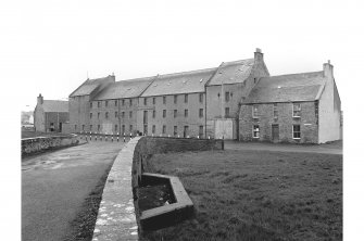 Kirkwall, Ayre Mill
View from NNW showing NNE front of mill, NNE front and NW front of Ayre Mill House