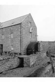 Tormiston Mill
View from SSW showing SW corner and waterwheel