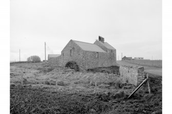 Sabiston Mill
View from NW showing waterwheel, WSW front and N front