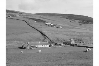 Finstown Mill
View from SSW showing SW front of mill and SSE front of cottages