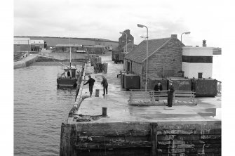 Westray, Gill Pier
General view looking NE along pier with jetty in distance