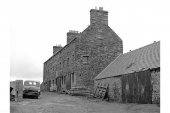 Westray, Gill Pier, Herring Curing House
View from WSW showing NW front and SW front