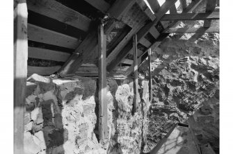 Vementry, Norse Mill, Interior
View from WSW showing roof beams on N front