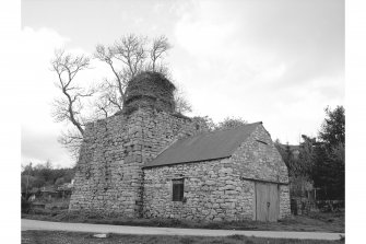 Furnace, Craleckan Ironworks
View  of blast furnace from S