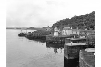 Crinan Canal, Lock No. 15.
View from W, Lighthouse in background