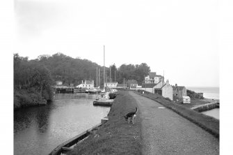 Crinan, Crinan Canal
View along canal towards Crinan