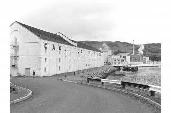 Islay, Caol Ila Distillery.
View of binded warehouse from E