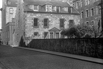 View from west of 1 and 2 Thistle Court.