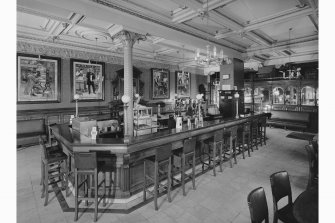 Interior.  General view of the Circle Bar from the North East.