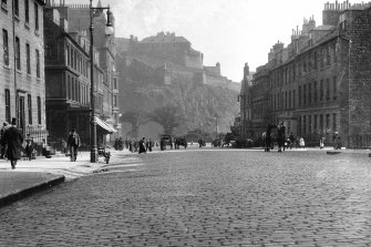 General view of South end of Castle Street looking towards Castle