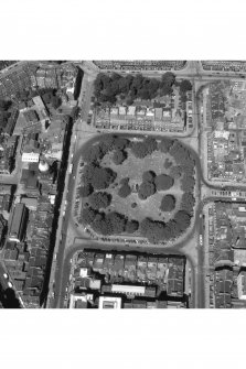 Oblique aerial view from South of Charlotte Square.