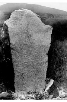 View of inscribed face.