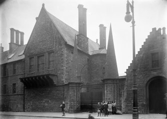 View of Moray House and gateway from North East