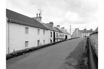 Islay, Port Charlotte
General view from NW showing cottages on Main Street whose main entrances point WSW
