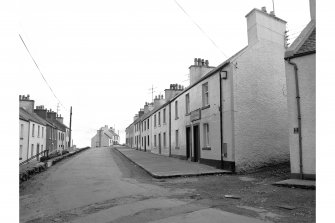 Islay, Port Charlotte
General view looking SW showing cottages on Main Street whose main entrances point ESE