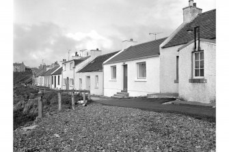 Islay, Portnahaven, 1-23 King Street, Terraced Cottages
General view from WSW showing NE front of numbers 11-18