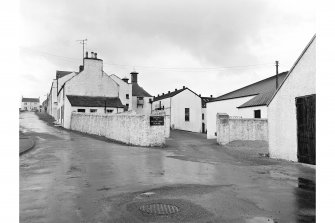 Islay, Bowmore Distillery
View looking W through E entrance to distillery