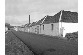 Islay, Port Ellen Distillery
View from ESE showing SSW front of Duty Free Warehouses