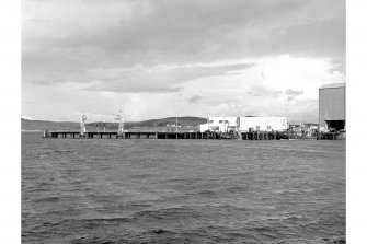 Islay, Port Ellen, Pier
General view from ESE showing SE, SSE and E fronts of wood and iron steamer pier extension