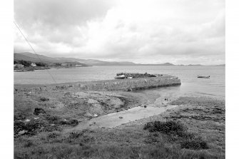 Jura, Craighouse, Small Isles Harbour, Old Pier
View from SSW showing SSE front