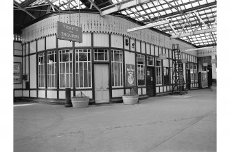 Oban Station, Interior
View from SSW showing parcels deliverly office