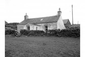 Seil, Easdale, 1-55, Slate Quarrier's Houses
General view showing unidentified cottage