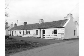 Seil, Ellanbeich, 1-41, Slate Quarry Workers' Dwellings
View from ENE showing NNE front of number 34 and ESE front of numbers 36-34
