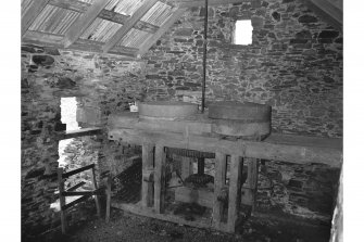 Luing, Achafolla Mill, Interior
View from SSW showing stones
