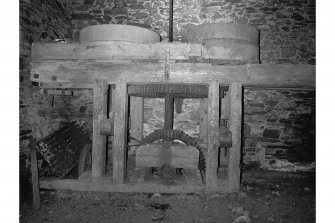 Luing, Achafolla Mill, Interior
View from SW showing stones