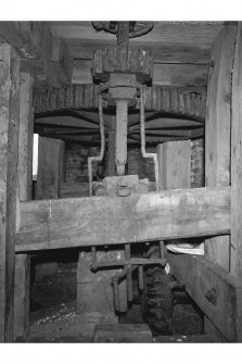 Luing, Achafolla Mill, Interior
View from SE showing gear cupboard