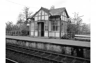 Taynuilt Railway Station
View from SSE showing S and E fronts of up-platform shelter