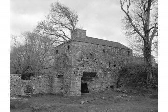 Bonawe Ironworks, Lorn Furnace
View from W showing WSW front and NNW front