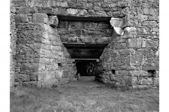 Bonawe Ironworks, Lorn Furnace
View from NNW showing tuyere arch