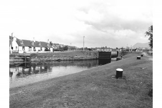 Corpach, Caledonian Canal
View of lock at E end of basin